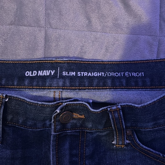 Old Navy Dark Blue Jeans - Picture 2 of 4